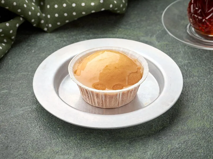 Маффин с соленой карамелью