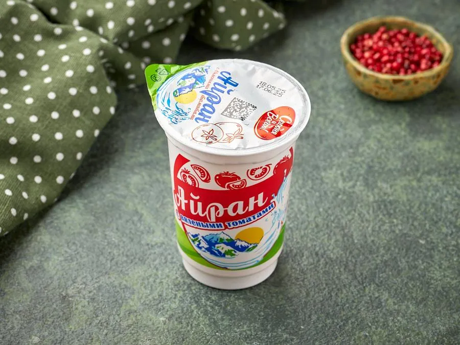 Айран с вялеными томатами